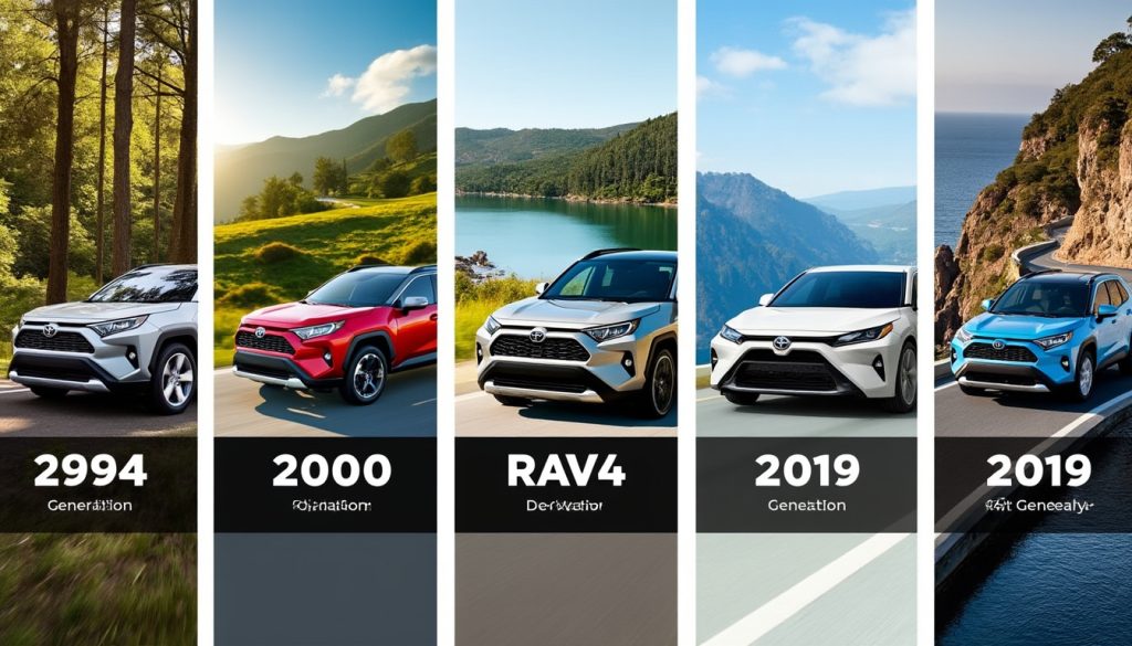 Quelles sont les différentes générations du Toyota RAV4 et leurs ...