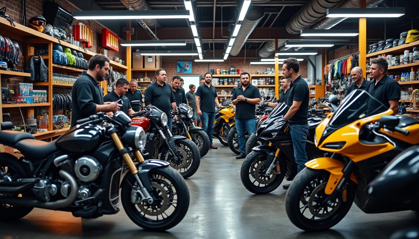 découvrez les services variés offerts par motarcom aux passionnés de moto, incluant des conseils personnalisés, des solutions de financement, des équipements de qualité et des événements exclusifs. plongez dans l'univers de la moto avec nos experts!